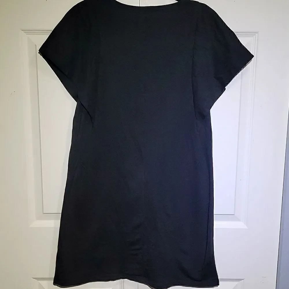 𝅺ZARA Trafaluc Flutter Sleeve T-Shirt Dress